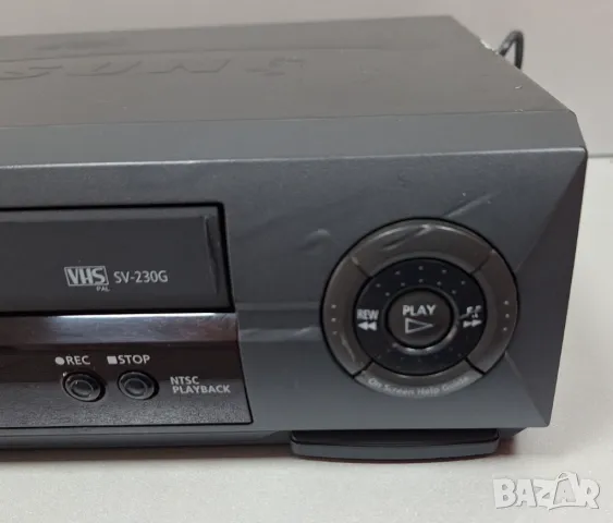 SAMSUNG видеокасетофон SV-230G, записващо, с тунер, снимка 5 - Плейъри, домашно кино, прожектори - 49167717