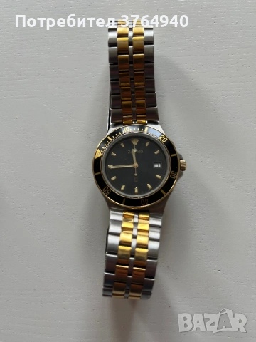 Продавам елегантен мъжки часовник ZentRa в двуцветен дизайн, снимка 2 - Антикварни и старинни предмети - 53871480