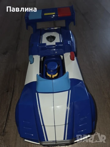 PAW PATROL Трансформиращата се полицейска кола на Чейс, снимка 5 - Коли, камиони, мотори, писти - 51178374