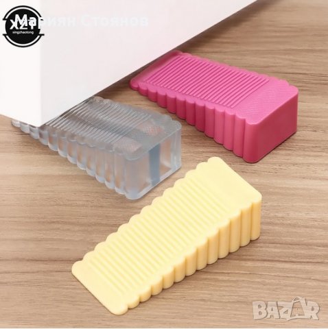 Стопер за врата подов за стена силиконов протектор буфер за врати, снимка 6 - Други стоки за дома - 39720498