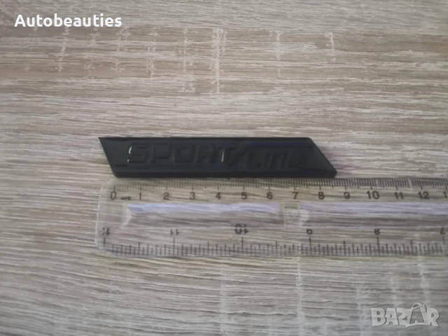 Skoda Sportline черен гланц емблема , снимка 6 - Аксесоари и консумативи - 51165286