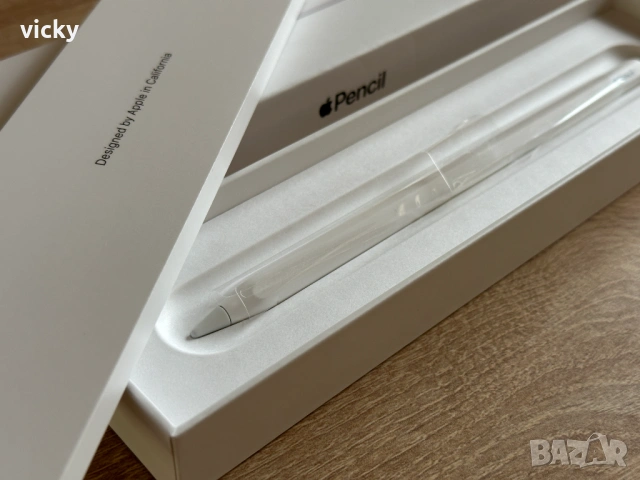 Стилус/Писалка Apple 2nd Generation за iPad устройства, бял цвят - НОВ, снимка 4 - Смарт гривни - 53333056