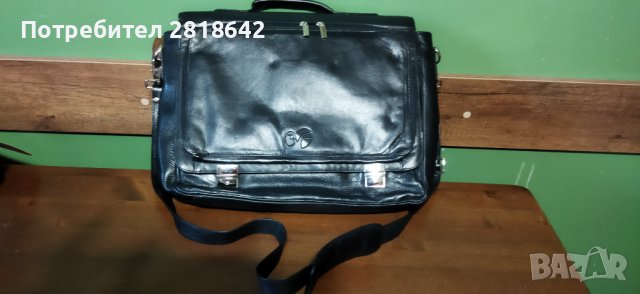 Чанта от естествена кожа за лаптоп - 110лв., снимка 1 - Чанти - 44507063