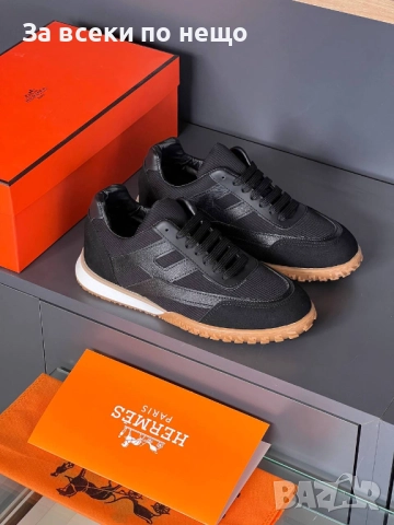 Hermes Мъжки Маратонки👟Мъжки Спортни Обувки Хермес - Налични Различни Цветове Код SK210, снимка 7 - Маратонки - 52591432