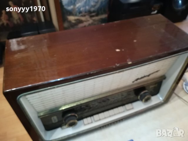 STEREO TUBE RECEIVER-TELEFUNKEN ANTIQUE GERMANY 2708231318, снимка 3 - Ресийвъри, усилватели, смесителни пултове - 41979506
