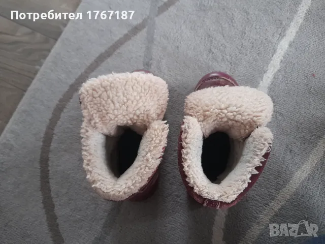 Кожени детски ботуши 29-30 размер ботуши от велур стелки допълнително, снимка 3 - Детски боти и ботуши - 48271502