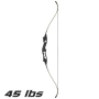 Лък за стрелба Toparchery Archery 45 Recurve Bow, Метална дръжка, снимка 1