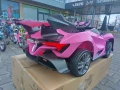 DC Акумулаторна кола 4x4 FLASH розов, снимка 3