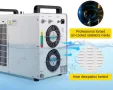 Продавам охладител chiller CW5200 за лазерна машина или CNC, снимка 4