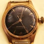 Стар позлатен Швейцарски часовник ONSA 21j работещ, снимка 2