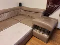 НАМАЛЕНИЕ!!! Голям ъглов диван, естествена кожа, снимка 16