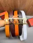 Hermes колан естествена кожа в кутия, снимка 2