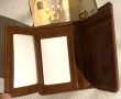 Кожен мъжки портфейл с защита от електронни кражби (с RFID защита), снимка 12