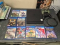 Playstation 4 slim 2 джойстока 9 игри и захранващ кабел, снимка 1