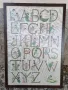 гоблен с азбуката на латиница, снимка 1