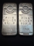 Сребърни кюлчета 1кг КЦМ silver 999 сертификат инвестиционно сребро , снимка 1