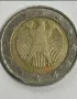German Euro 2002 A 2EURO GERMANY 2 Евро 2002 A Германия Специален Рядък Знак А Рядка Монета Юбилейна, снимка 1