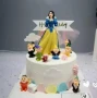 Комплект Снежанка и Седемте джуджета  фигурки за торта или игра, снимка 3