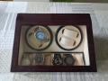 Сет от 5 часовника + кутия за навиване , снимка 1