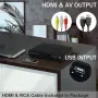 HD DVD & CD Плейър Tojock DVP-506 – Мултирегионален с Full-HD 1080p Upscaling, снимка 5