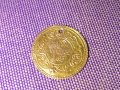 Турска златна монета рядка 1828г. 1/2 Турски Алтън хайрие/хайрие серия/21 карата 0.86гр 18mm., снимка 10