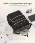 Нова Стилна дамска раница LOVEVOOK 15.6", джоб против кражба, лента за куфар, снимка 5