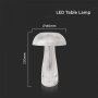 Настолна LED Лампа 1W Димиране Прозрачна Презареждане 3в1, снимка 5