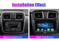 Мултимедия за, Dacia Sandero, Logan 2, Навигация, Android, Renault, Sandero, DACIA, 2 DIN, двоен дин, снимка 7