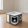 Котешка къщичка 2 в 1 с драскалка и легло, снимка 2