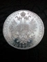 1 Флорин 1859 година Австроунгария , Франц Йосиф I сребро, снимка 1