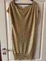 Нова дълга елегантана официална парти златиста туника Massimo Dutti, снимка 6