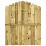 vidaXL Градинска порта, импрегниран бор, 100x125 см, снимка 1