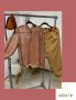 Уникално съчетан дамски комплект от 3 части - риза, панталон и мини чанта, М р-р, снимка 1 - Комплекти - 42193490