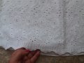 ИЗКЛЮЧИТЕЛНО КРАСИВА бяла памучна блуза/риза в английска дантела , снимка 5