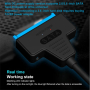 SATA to USB адаптер +захр.букса за 3,5"HDD, снимка 1 - Кабели и адаптери - 44657078
