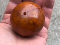старинна топка /бакелит, каталин, кехлибар/, снимка 1 - Антикварни и старинни предмети - 40298376