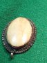 СТАР от РОГ КОСТ МЕДАЛЬОН с ПОСРЕБРЕН ОБКОВ от БРОНЗ 55911, снимка 9