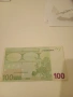 Банкнота 100 евро 2002 година , снимка 1
