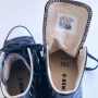 Converse All Star - Leather Black Silver 36, снимка 6