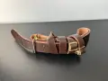 Соц Кожен Офицерски Колан, снимка 1