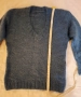 Пуловер 100 % вълна мохер, M-L, снимка 4