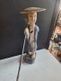 дървена статуетка , снимка 2