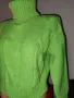 зелено късо пуловерче , снимка 2