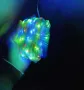 Коледни LED лампички с многоцветни, топъл и студен бял цвят, снимка 3