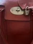 Дизайнерска голяма чанта Mulberry от естествена кожа. Като нова, снимка 2