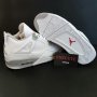 Nike Air Jordan 4 Retro White Oreo Нови Оригинални Обувки Размер 41 Номер Бели , снимка 14