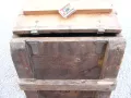 Оригинал Чешки Военен Дървен САНДЪК 75x44x37 см Контейнер Експлозиви Барут ČSSR Ракла с Капак БАРТЕР, снимка 13