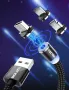 Магнитен кабел Uslion 3 в 1 За зареждане на Телефони, Таблети, и др. Micro USB, снимка 14