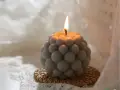 3D buble топка балончета мехури силиконов молд форма фондан шоколад гипс смола свещ, снимка 4