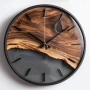 Стенен часовник от естествена дървесина по поръчка, снимка 15